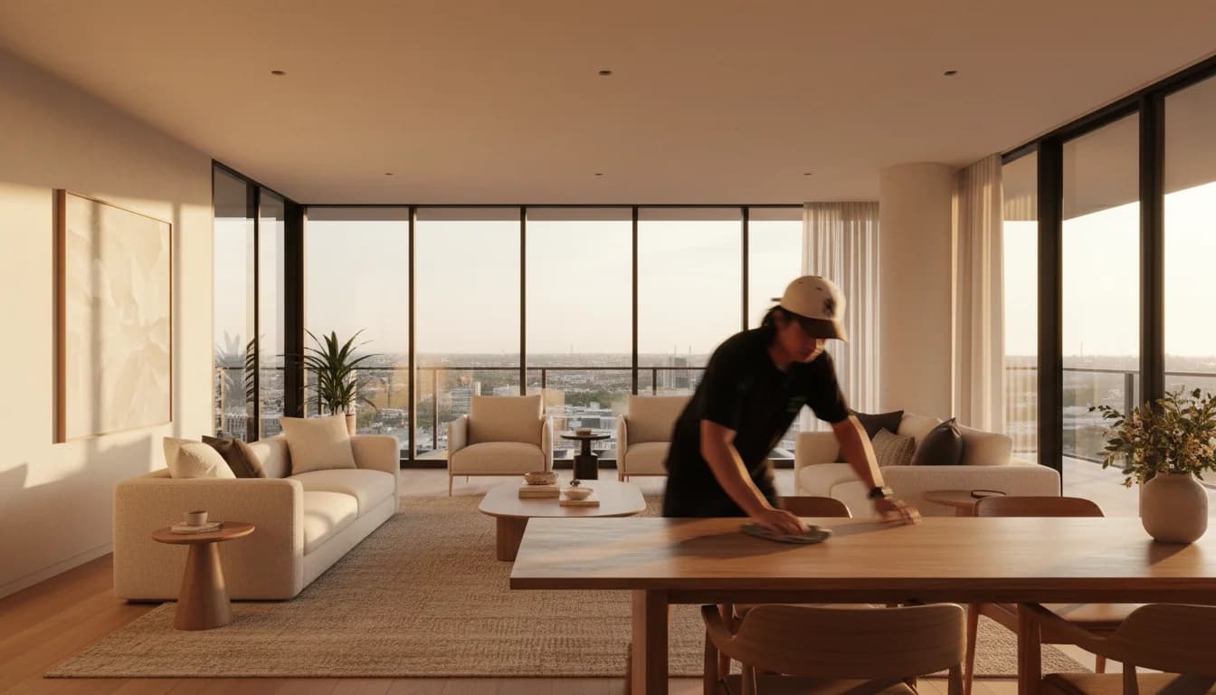 Beautifully clean luxury interior